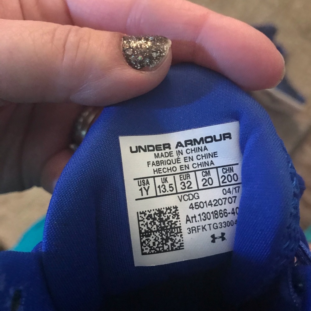 Boy Under Armour Shoes